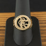 9ct Yellow Gold Rangers Football Club Ring Size S 5.2g