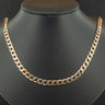 9ct Yellow Gold 24 Inch Curb Chain Necklace 18.3g