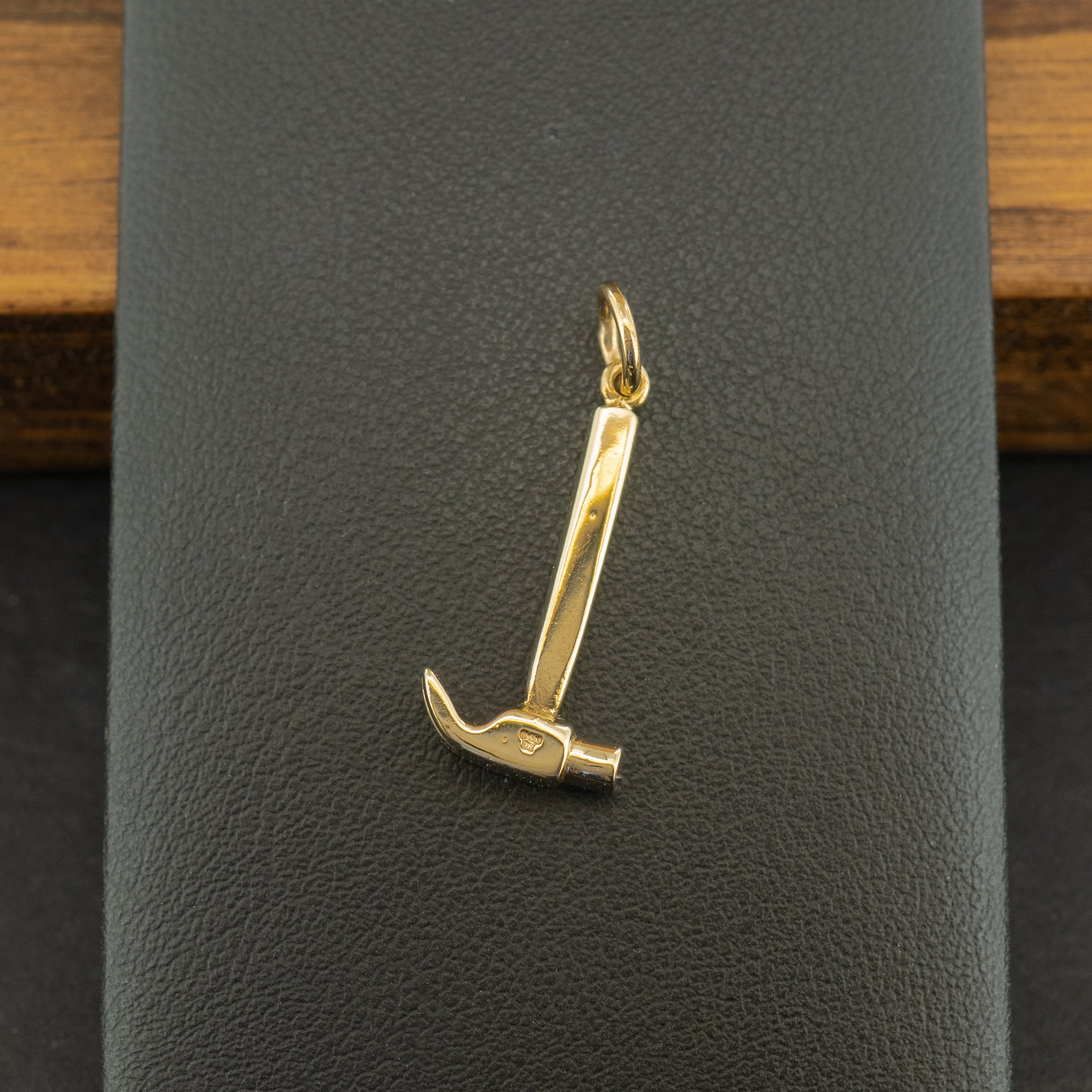 9ct Yellow Gold Hammer Charm 1.8g