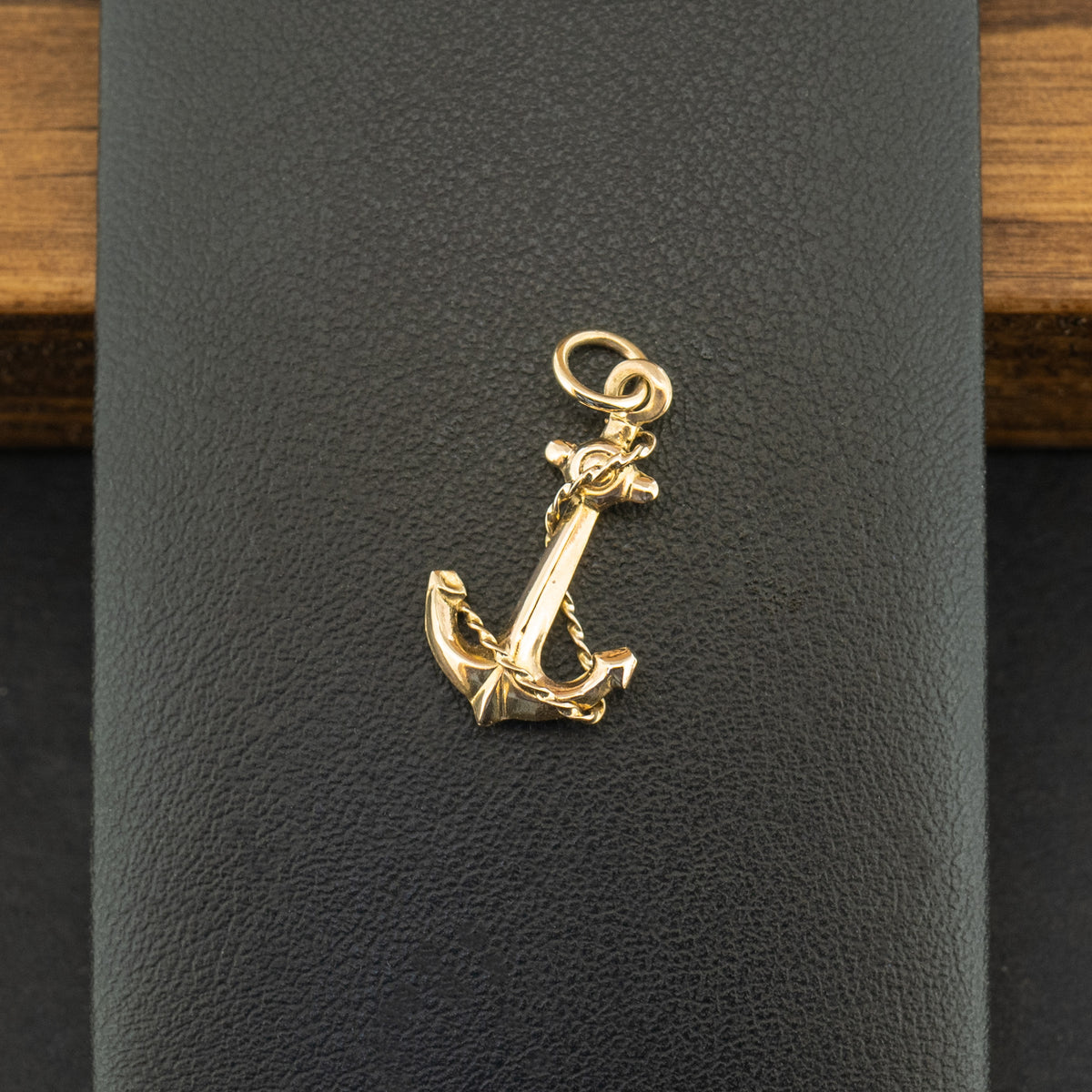 9ct Yellow Gold Anchor Charm 0.5g
