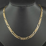 9ct Yellow Gold 18 Inch Figaro Chain Necklace 11g