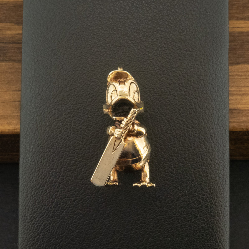 9ct Yellow Gold Golden Duck Pendant 7g