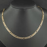 9ct Yellow Gold 24 Inch Figaro Chain Necklace 12.2g
