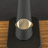 9ct Yellow Gold Signet Ring Size V 1/2 3.4g