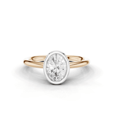 18ct White and Rose Gold