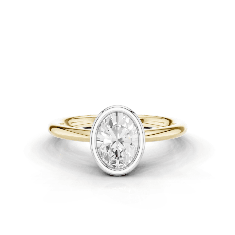 18ct White and Yellow Gold