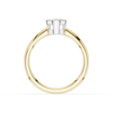 18ct White and Yellow Gold
