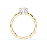 18ct White and Yellow Gold