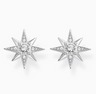 Thomas Sabo Cubic Zirconia Cosmo Star Stud Earrings