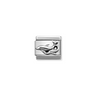 Nomination Dolphins Sterling Silver and Stainless Steel Composable Charm