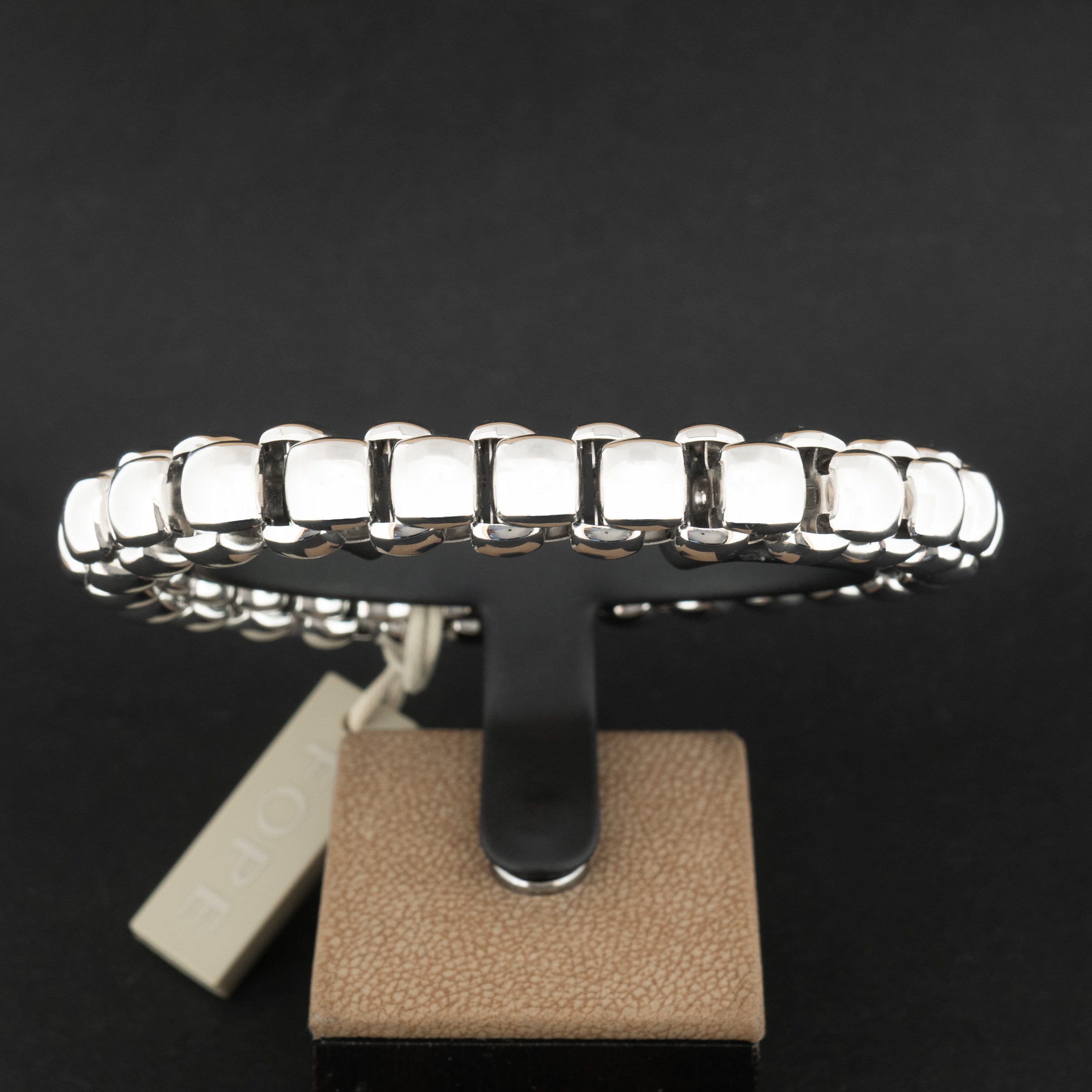 Fope Flex’It Luna 18ct White Gold Bracelet Small - Unworn Box & Papers