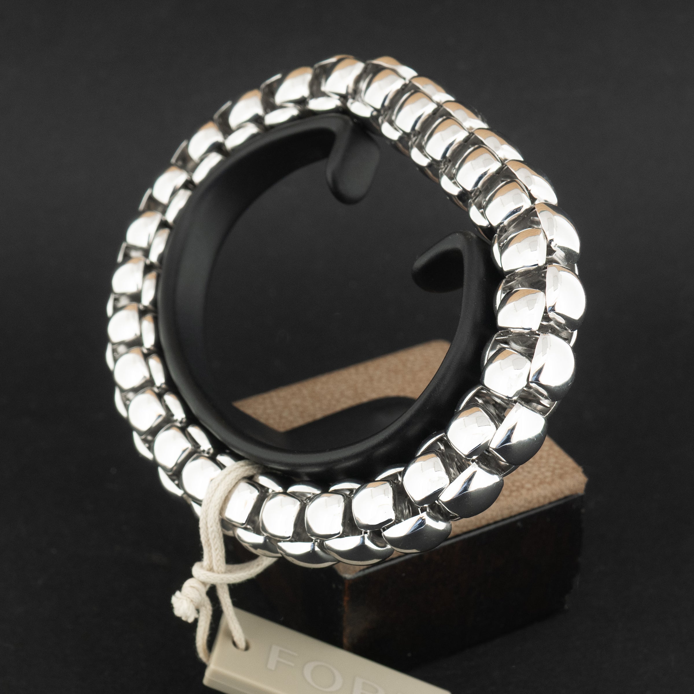 Fope Flex’It Luna 18ct White Gold Bracelet Small - Unworn Box & Papers