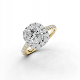 18ct White and Yellow Gold