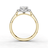 18ct White and Yellow Gold