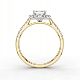 18ct White and Yellow Gold