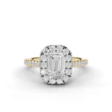 18ct White and Yellow Gold