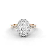 18ct White and Rose Gold