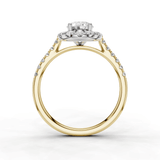 18ct White and Yellow Gold