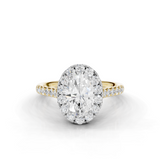 18ct White and Yellow Gold