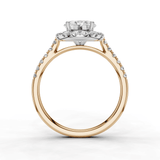 18ct White and Rose Gold