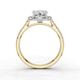 18ct White and Yellow Gold
