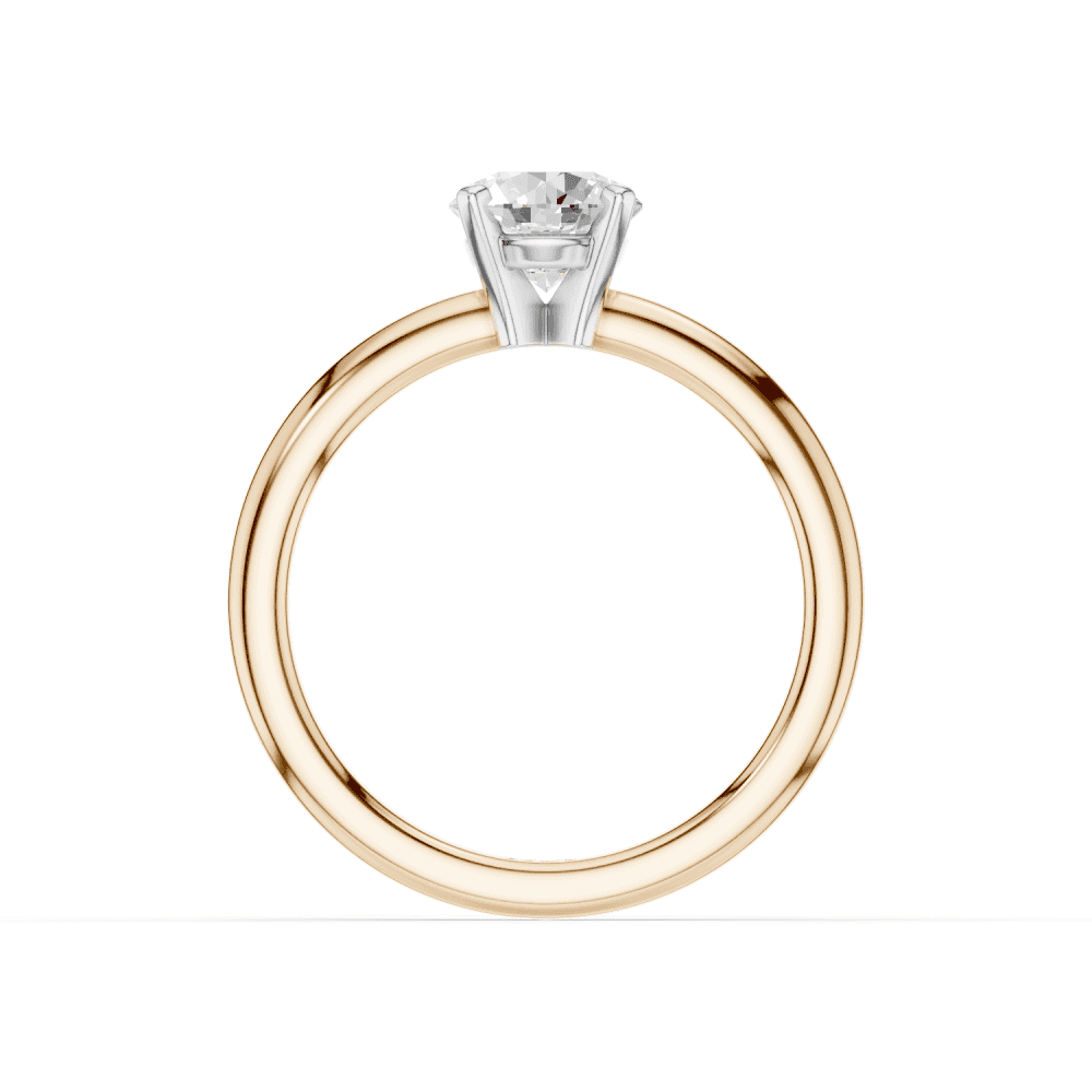 18ct White and Rose Gold