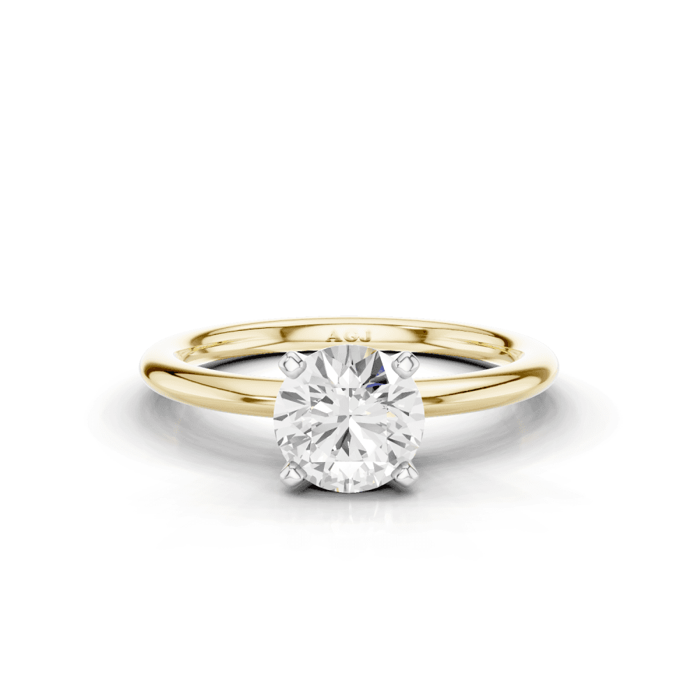 18ct White and Yellow Gold