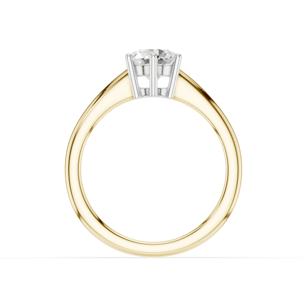 18ct White and Yellow Gold