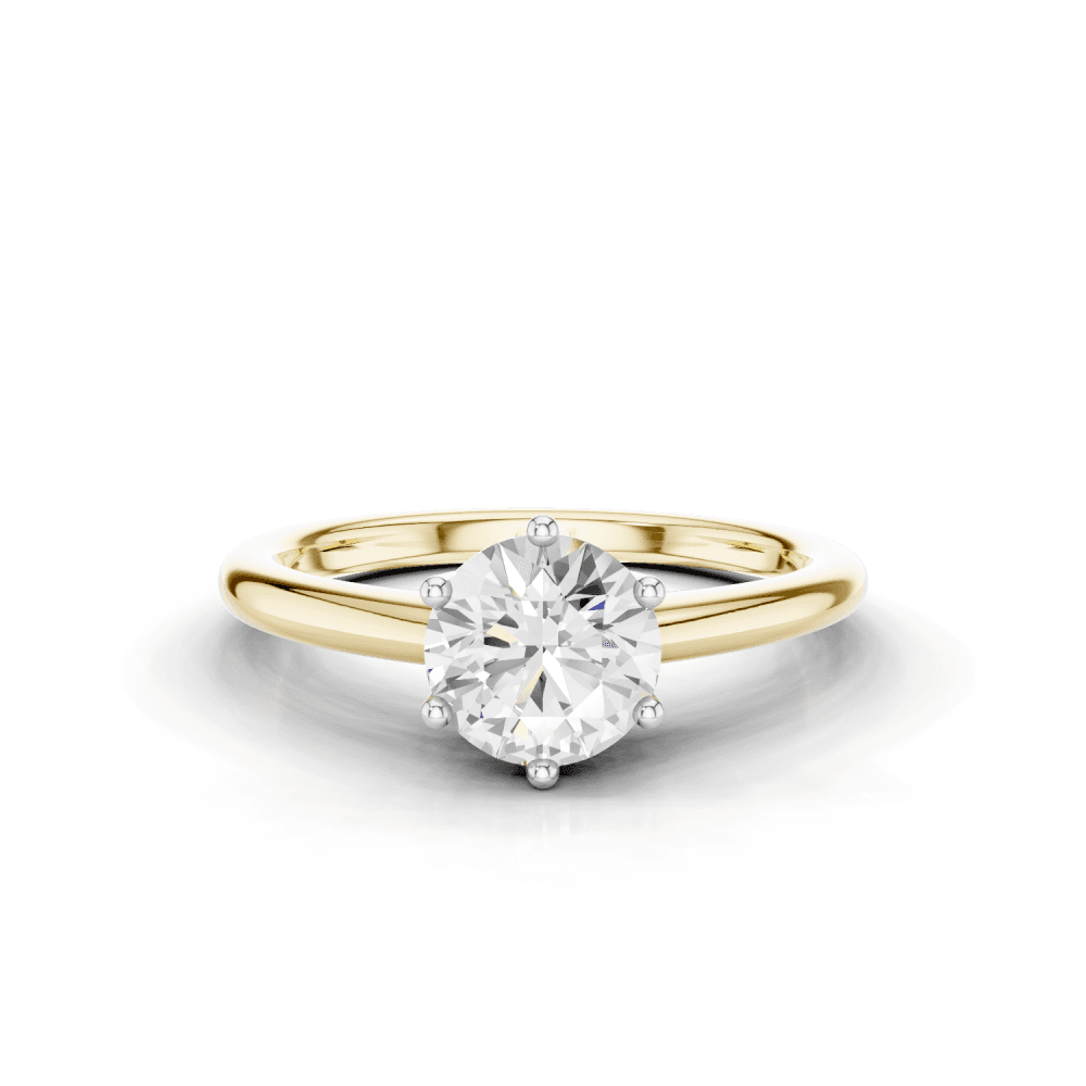 18ct White and Yellow Gold