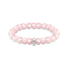 Thomas Sabo Sterling Silver Rose Quartz Charm Bracelet