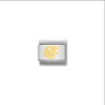 Nomination Leo 18ct Gold and Stainless Steel Composable Charm