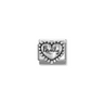 Nomination Family Heart with Dots Sterling Silver and Stainless Steel Composable Charm