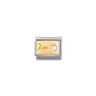 Nomination June Pearl 18ct Gold and Stainless Steel Composable Charm