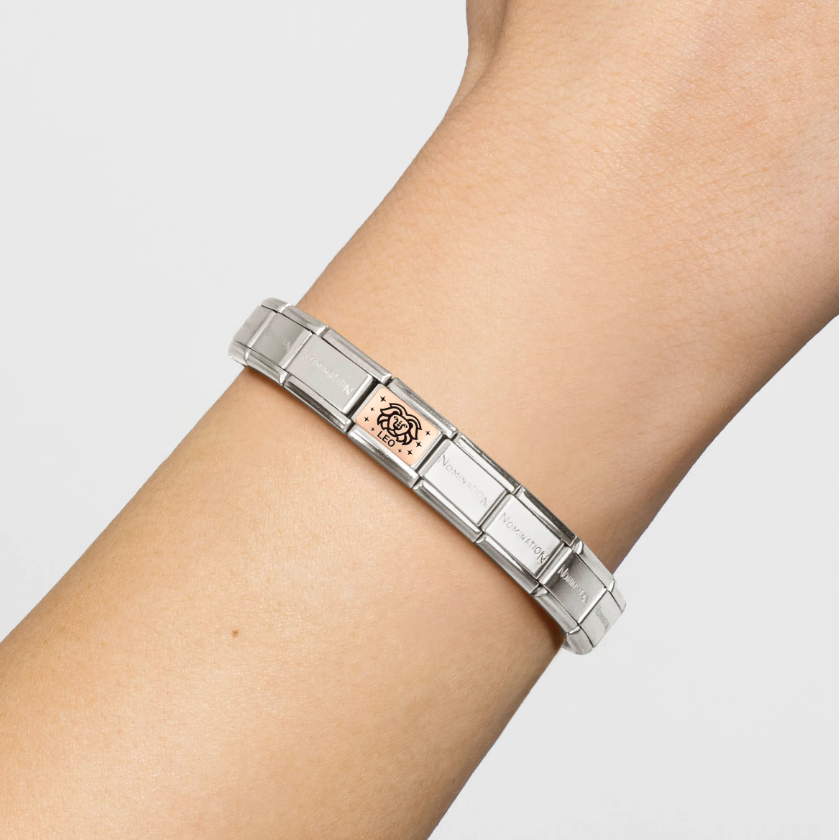 Nomination Zodiac Leo 9ct Gold and Stainless Steel Composable Charm