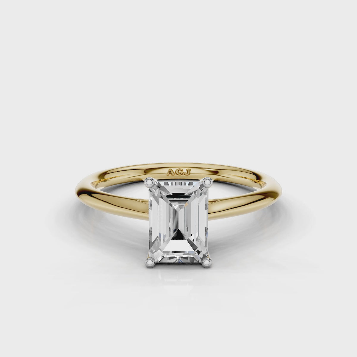 18ct White and Yellow Gold