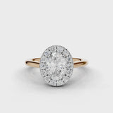 18ct White and Rose Gold