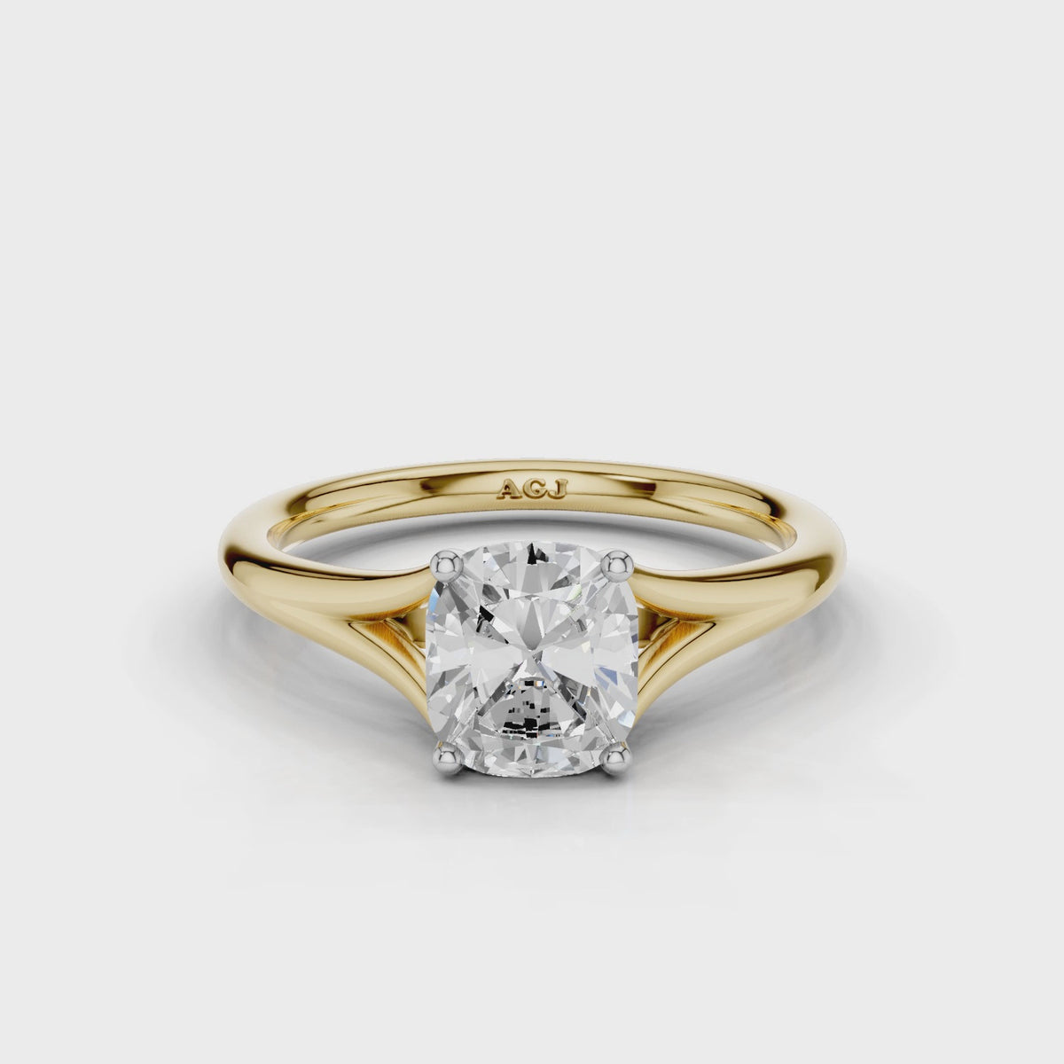 18ct White and Yellow Gold