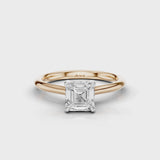 18ct White and Rose Gold