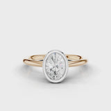 18ct White and Rose Gold