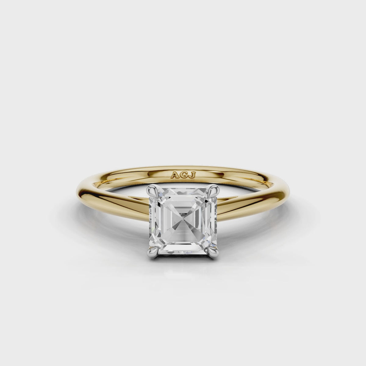 18ct White and Yellow Gold