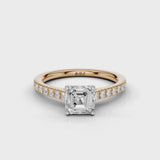 18ct White and Rose Gold