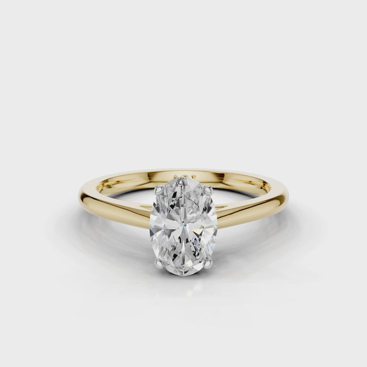 18ct White and Yellow Gold