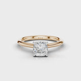 18ct White and Rose Gold