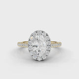 18ct White and Yellow Gold