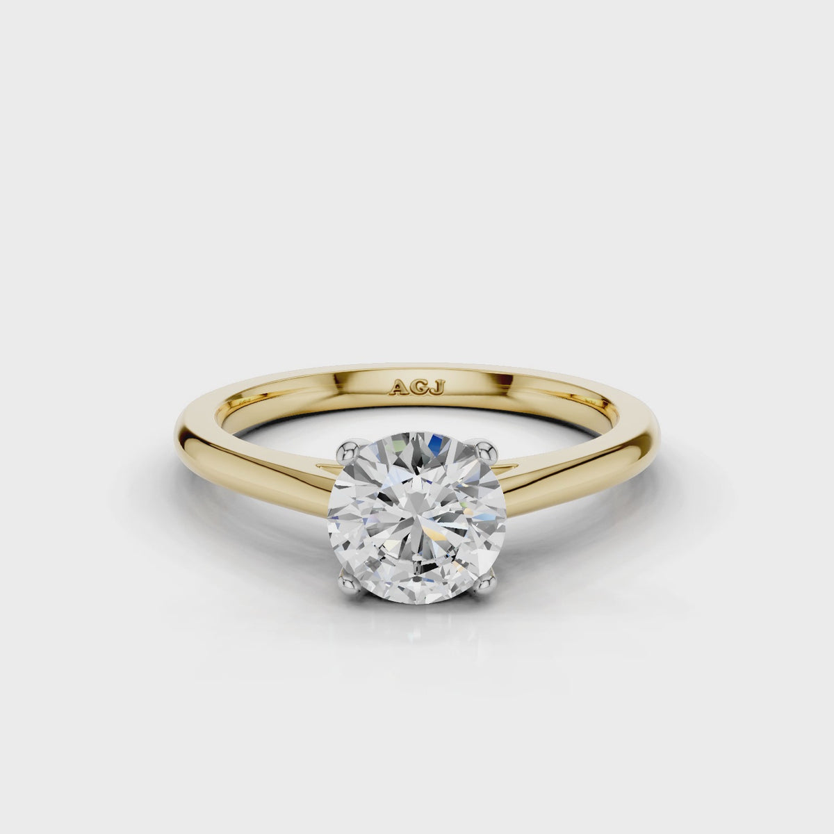 18ct White and Yellow Gold