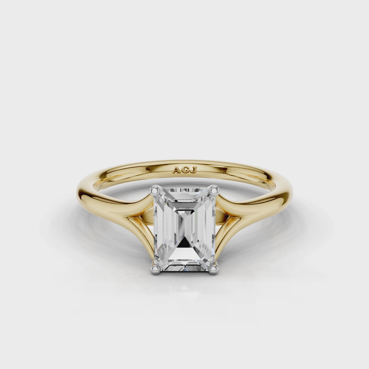 18ct White and Yellow Gold