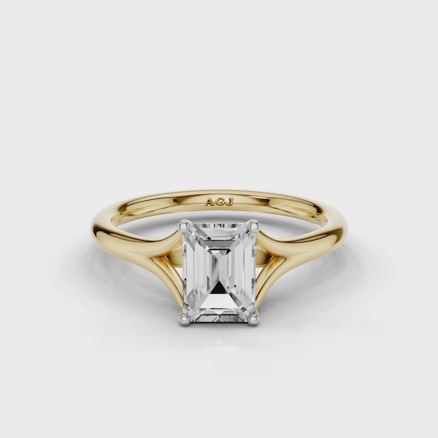 18ct White and Yellow Gold