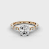 18ct White and Rose Gold