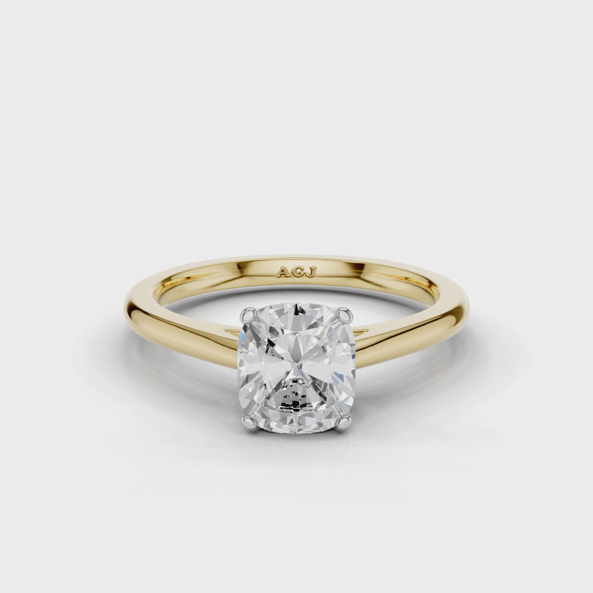 18ct White and Yellow Gold