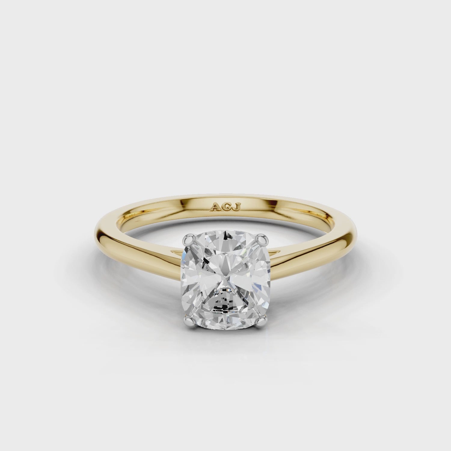 18ct White and Yellow Gold